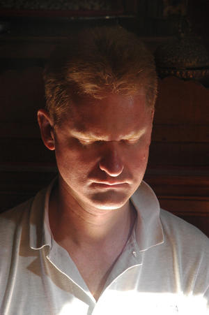 Meditator, Fritz Madel, Sakya Lamdre, Tharlam Monastery of Tibetan Buddhism, Boudha, Kathmandu, Nepal